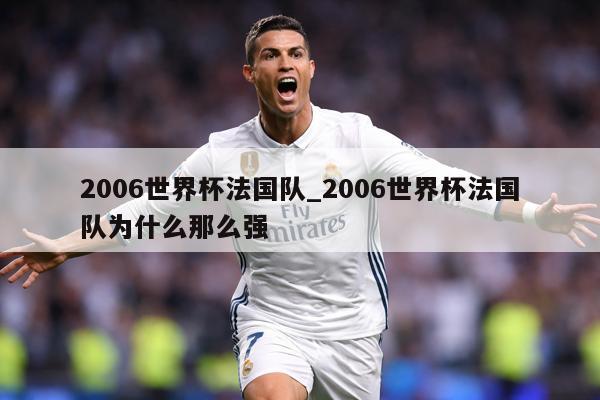 2006世界杯法国队_2006世界杯法国队为什么那么强